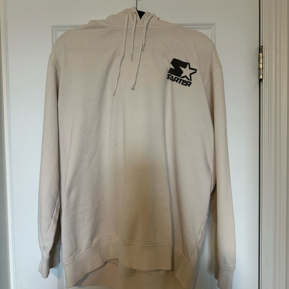 Starter - Cream Double Hood Hoodie